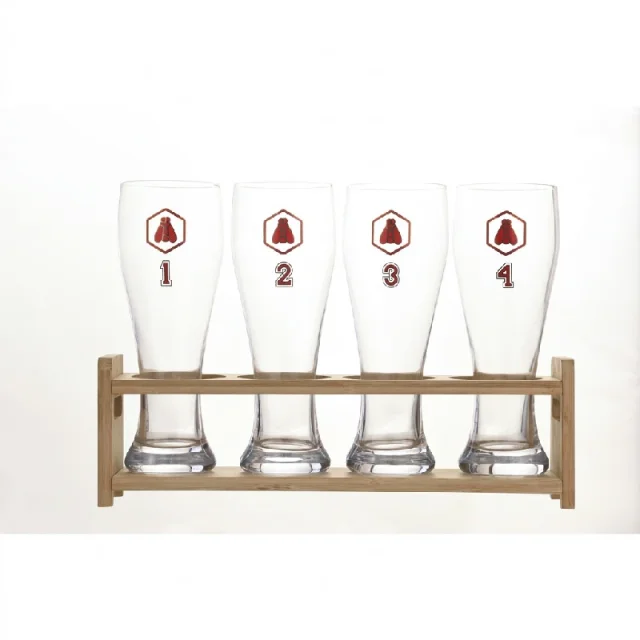 Laguiole ölglasset, 4 delar