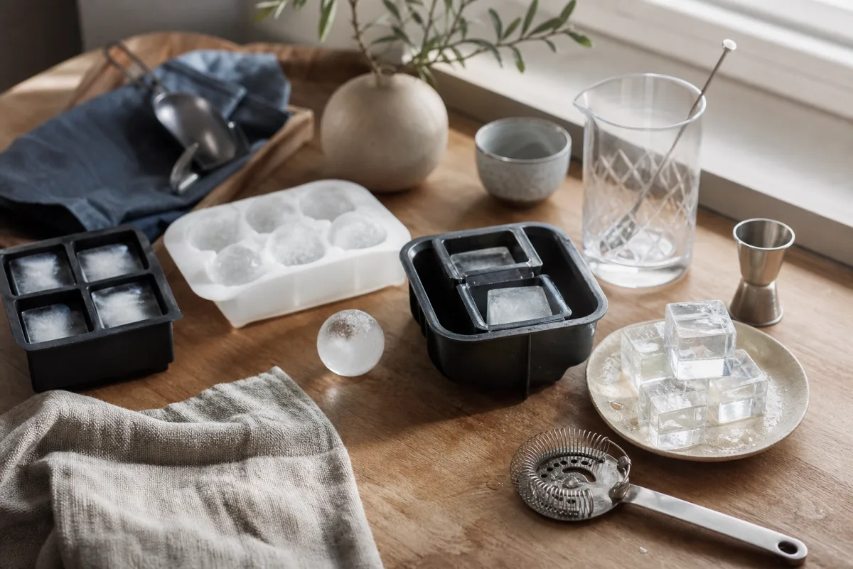 Så väljer du rätt isform till olika cocktails