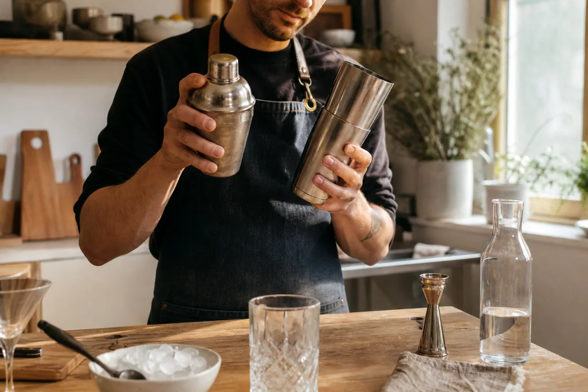 Cobbler shaker eller Boston shaker – skillnaden som märks i handen