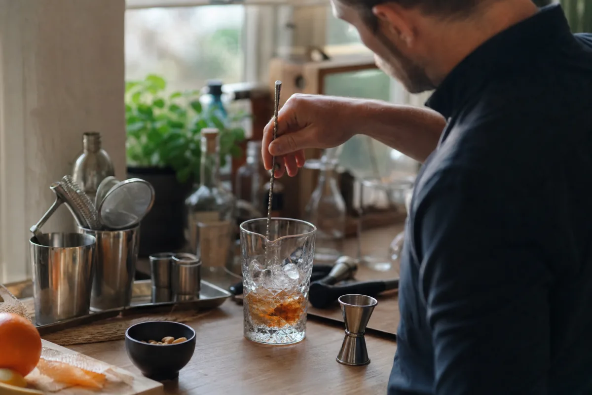Barteknik och kunskap för hemmabar och bartenders