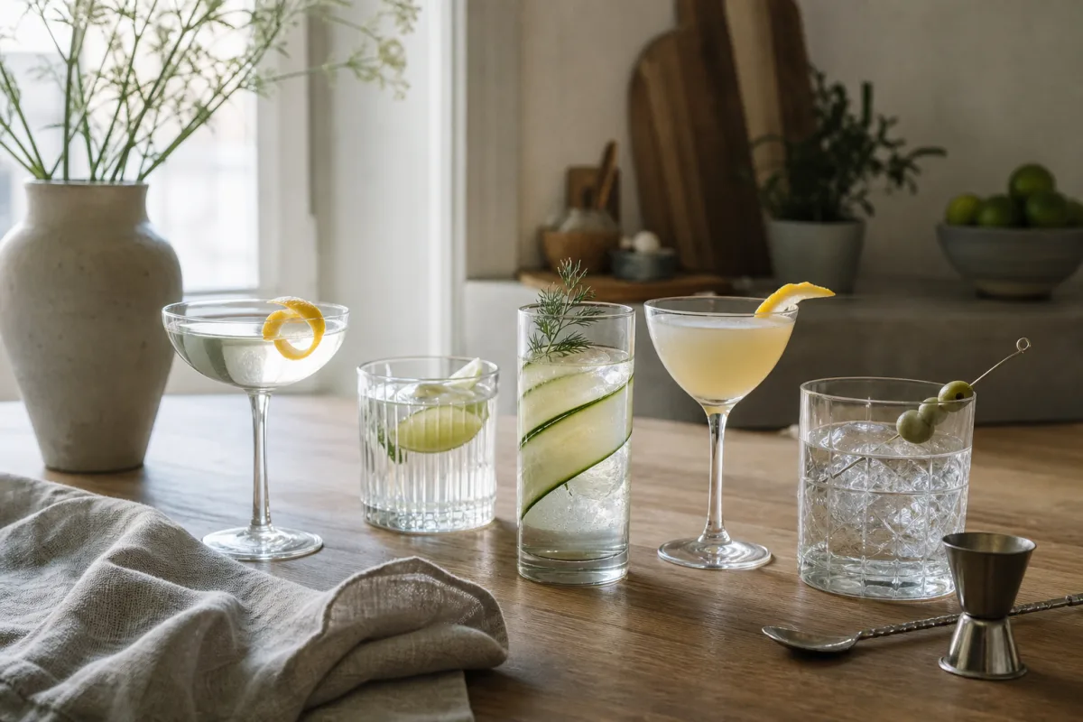 5 ginbaserade klassiker som fortfarande håller måttet