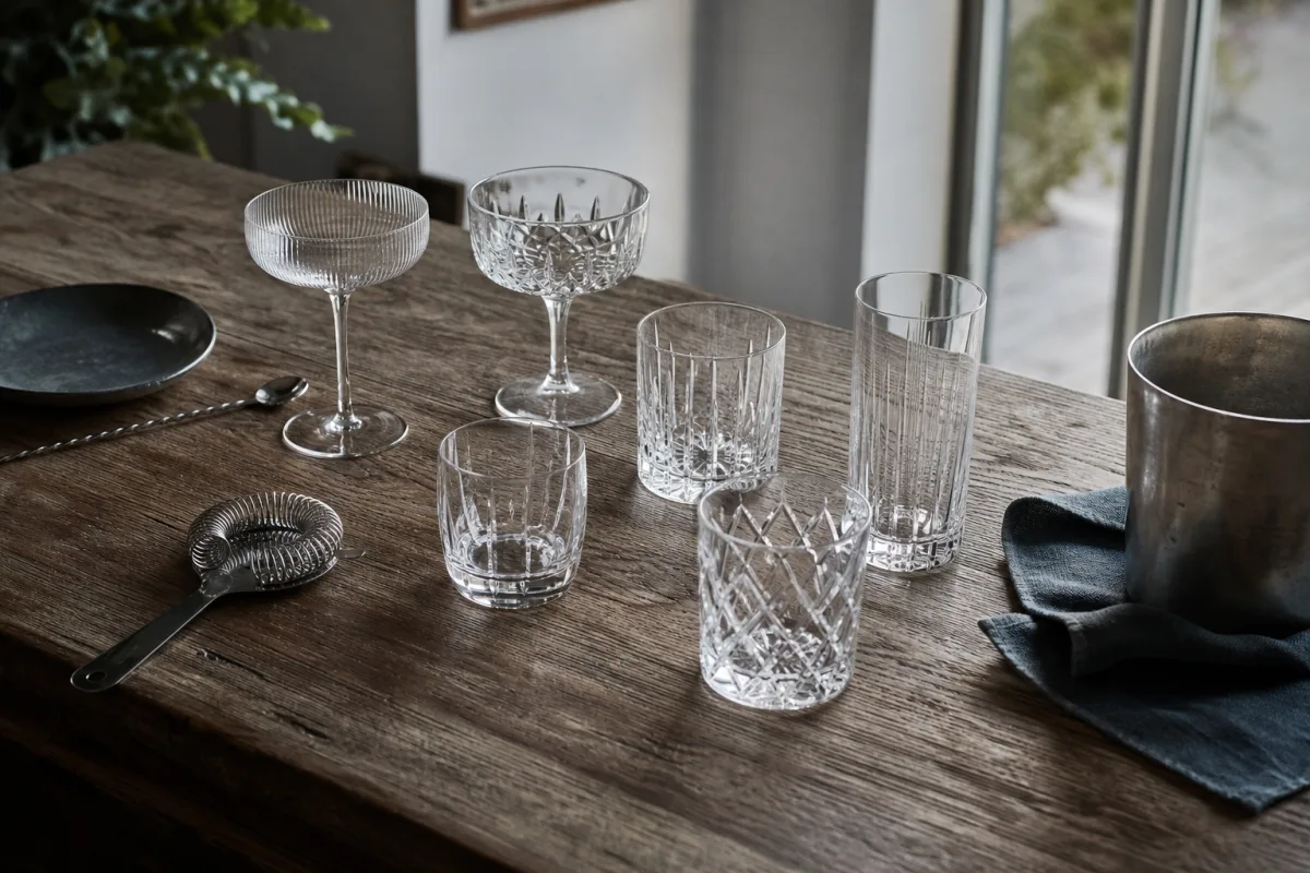 Drink – glas för cocktails och servering i baren