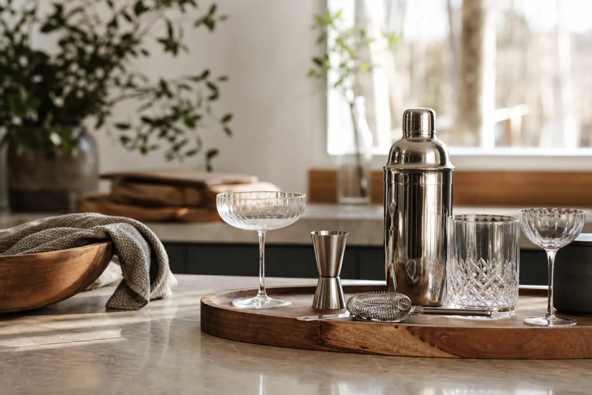 Prime Bar: barglas och tillbehör för drinkservering
