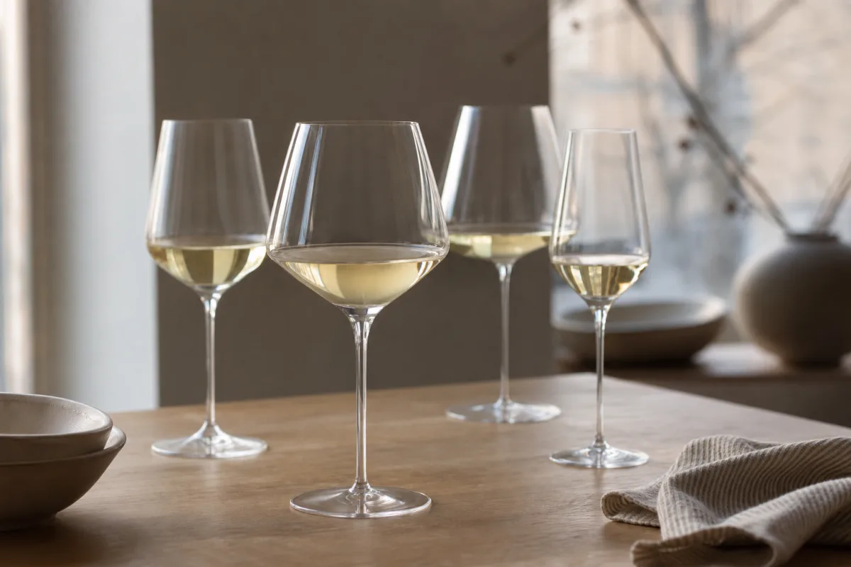 Så väljer du rätt vinglas till lätta vita viner