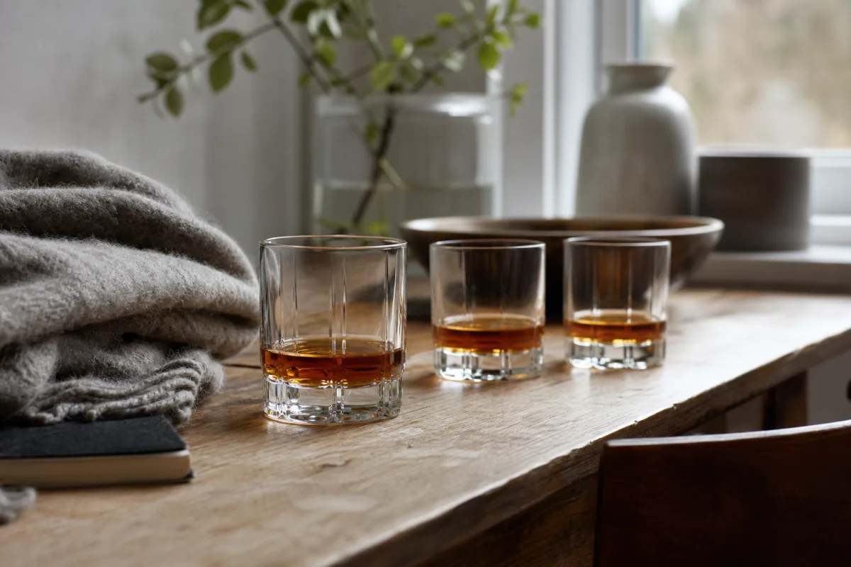 Min erfarenhet av tjockbottnade whiskyglas efter många år