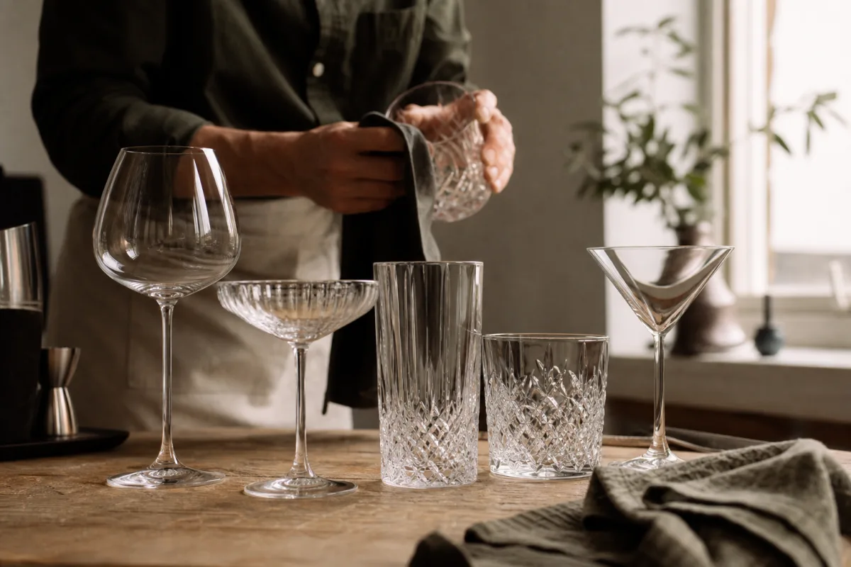 5 typer av drinkglas för din bar