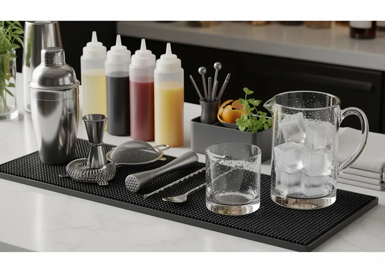 Garnityr och dekoration för drinkar