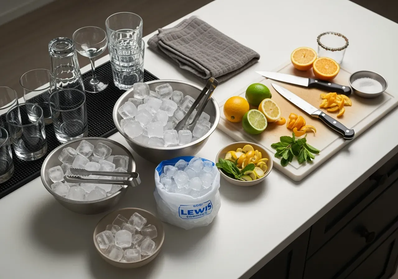 Krossad is i hemmabaren