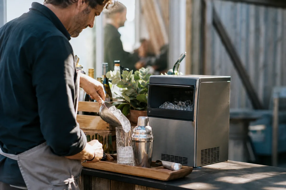 För pop-up-barer: så löser du isen utan fast installation