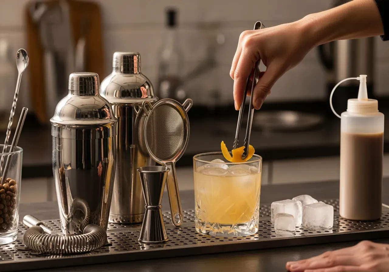 Hygien och dammskydd i baren