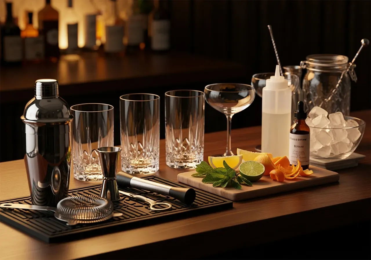 Spritmätare och hällpipar för exakt servering