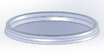 Låg T/condibøtte Rund Ø 11,8 Cm.