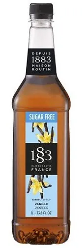 1883 Sockerfri Vaniljsirap Pet