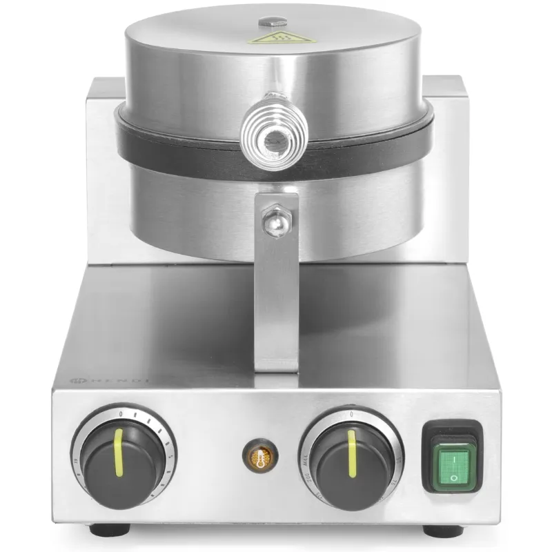 Våffeljärn Runt Ø190 Mm 230v 1000w