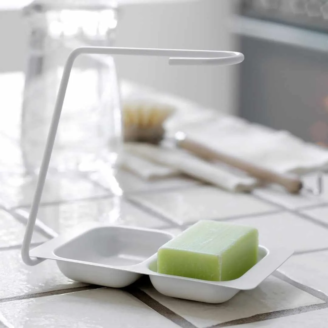 2-rums Diskborstehylla Hvit