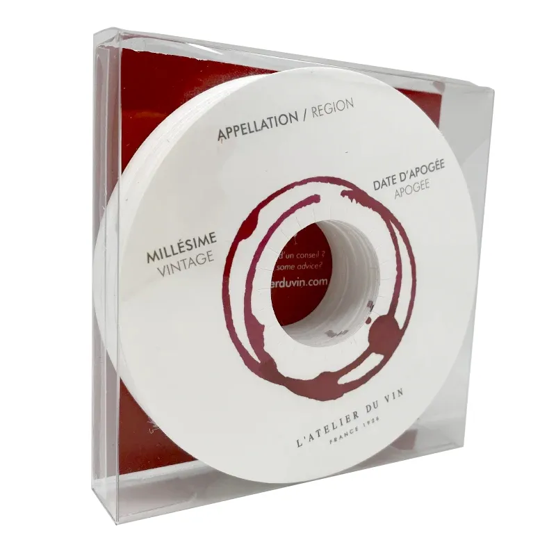 70 Flaskemærker Til Vin - 70 Stk