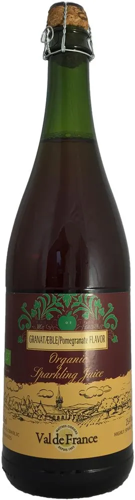 Alkoholfri Cider Granatäpplesmak Øko - Val De France