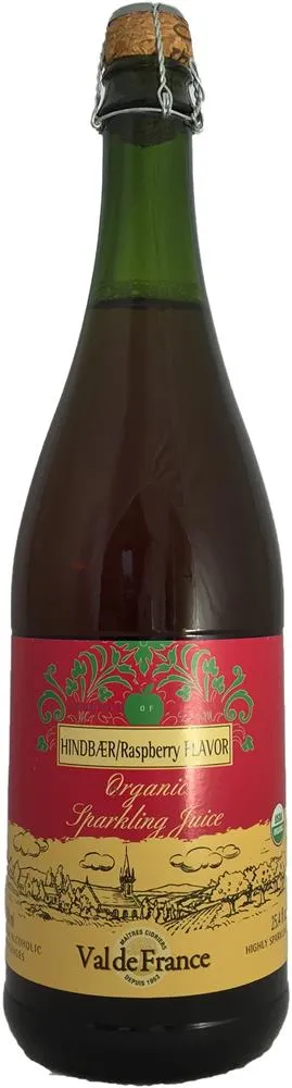 Alkoholfri Cider Hindbærsmag Øko - Val De France