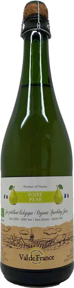 Alkoholfri Cider Pæresmag Øko - Val De France