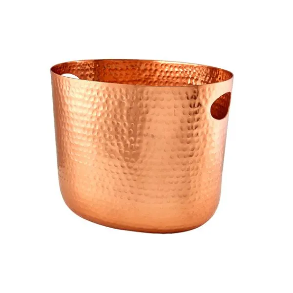 Aluminiumsvinkylare i Koppar Med Hammareffekt Genware