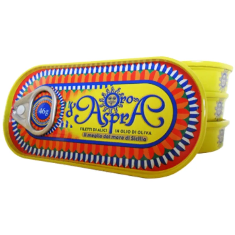 Ansjosfiléer i Olivolja Ds M/eo 46 g