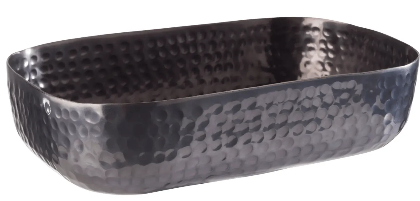 Aps Skål, Alu/svart, 140 Cl, 23 x 15,5 Cm