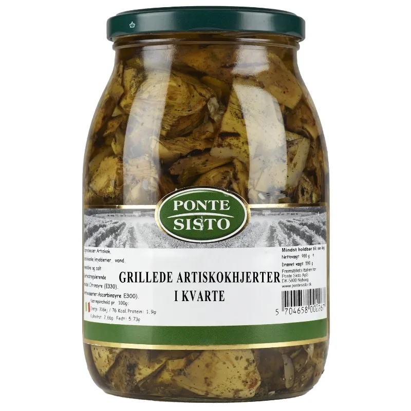 Artiskokhjärtan Kvarte Grillade 1 Kg