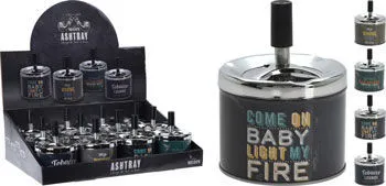 Askkopp M/tryck i 4 Olika Färger