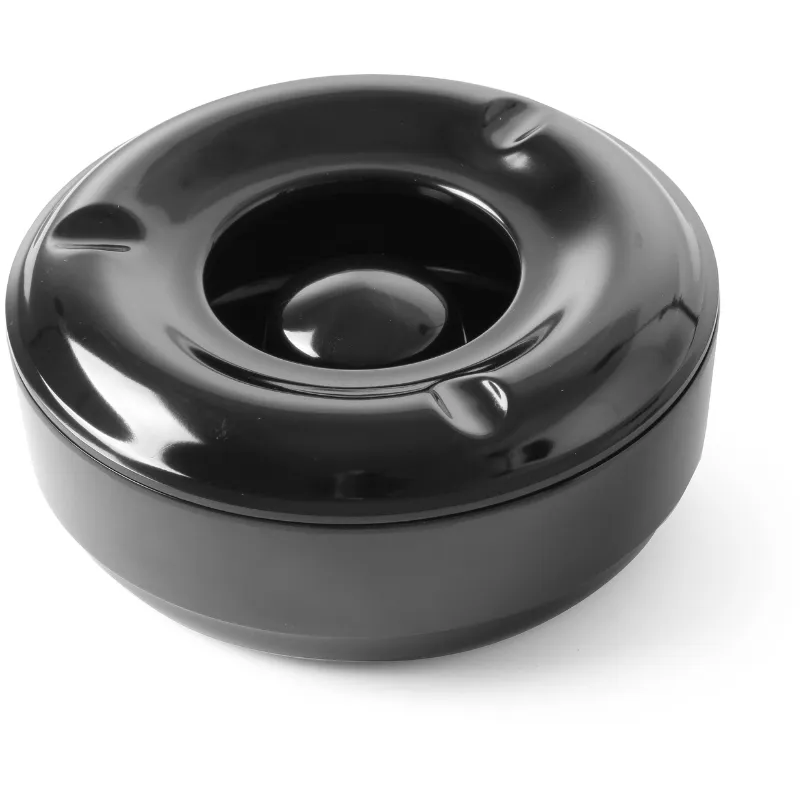 Askkopp Svart Melamin 146x60 Mm