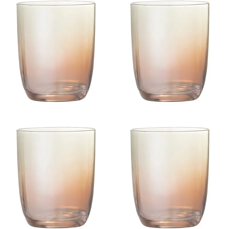 Aston Dryckglas, Brons, Glas 4 St.