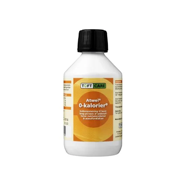Atwel 0-kalorier Sötningsmedel Fl (250 Ml)