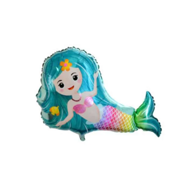 Ballong "Mermaid" 64,2 X 74,5 Cm