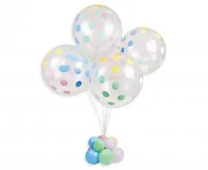 Ballongbukettram Till 6 Ballonger 75 Cm