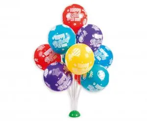 Ballongbukettställ För 13 Ballonger 75 Cm