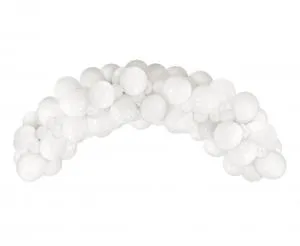 Ballongirlang B&C Vit 70 St