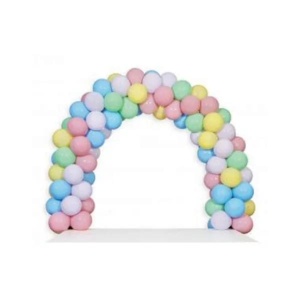 Ballongport - En Båge Skruvad På Bordet 150x150 Cm