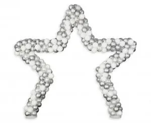 Ballongport - Stående Stjärna 280x270 Cm