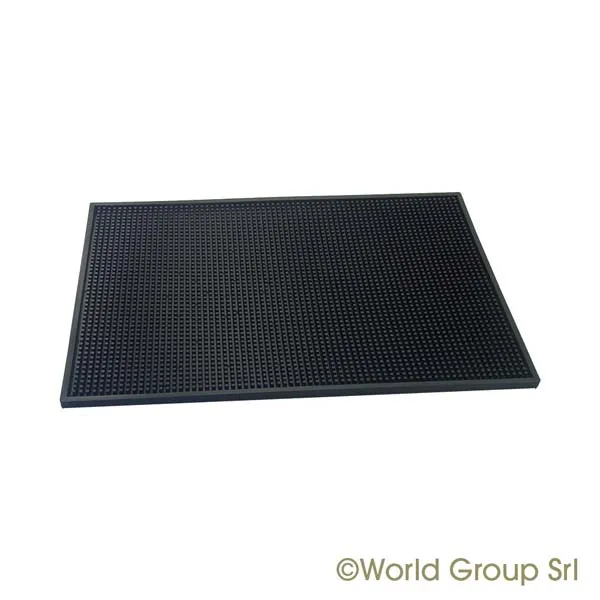 Barmatta Solid Svart 30x45 cm