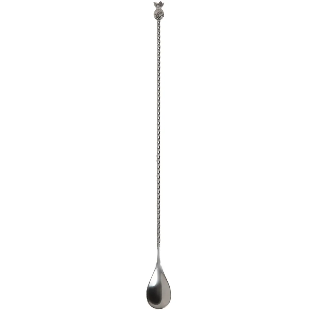 Barprofessional Barskedske Ananas 33 Cm - Silver