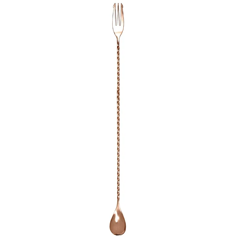 Barprofessional Barskje Trident 40 Cm - Koppar