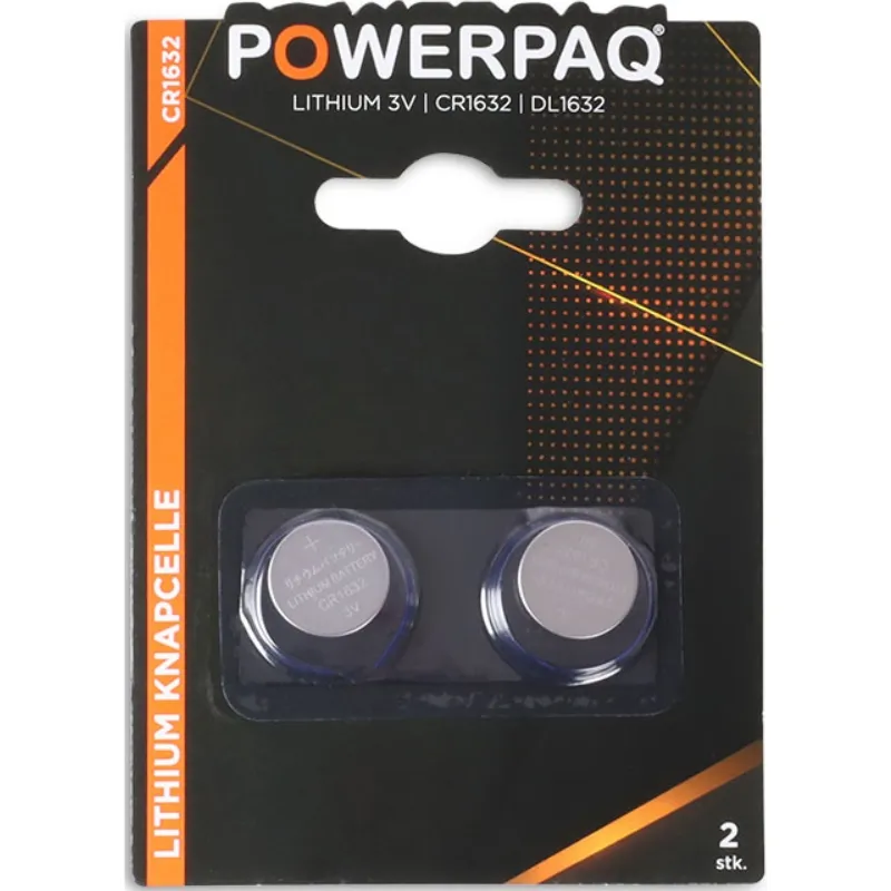 Batterier | Lithium Cr1632 | Powerpaq