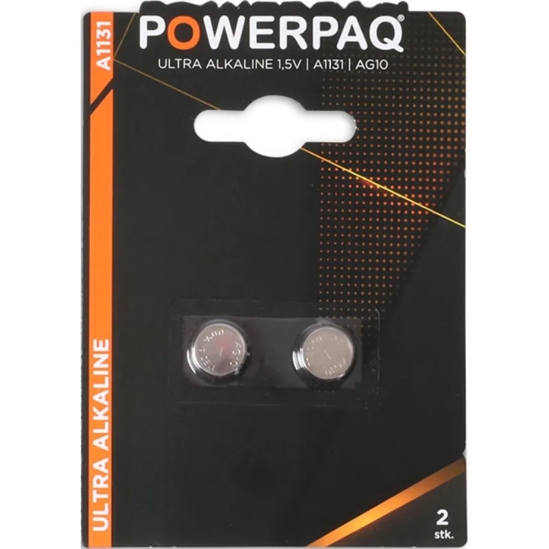 Batterier | Ultra Alkaline A1131 | Powerpaq