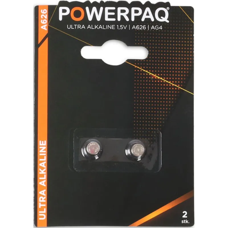 Batterier | Ultra Alkaline A626 | Powerpaq