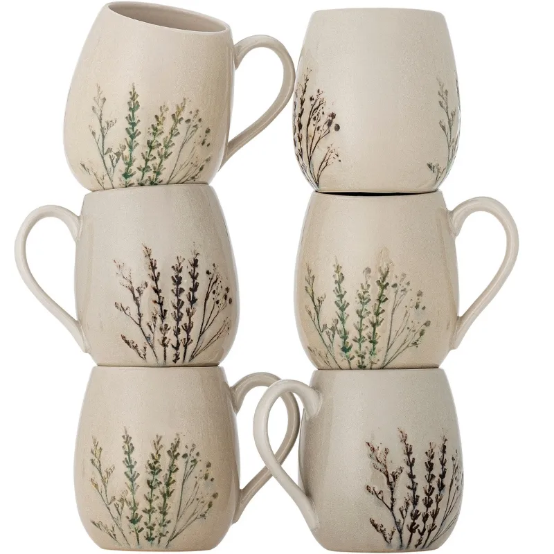 Bea Krus, Multipak, Natur, Stengods 6 Stk.