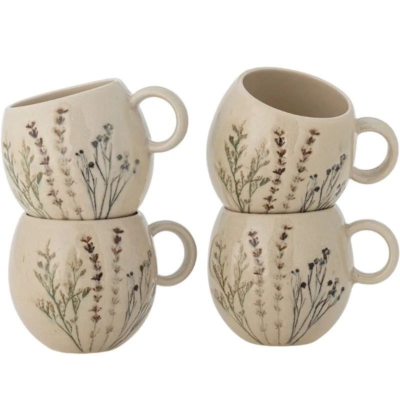 Bea Mugg, Multipak, Natur, Stengods 4 St.