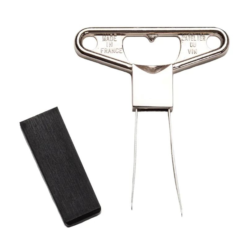 Bilame Dubbelbladig Korkskruv - Krom