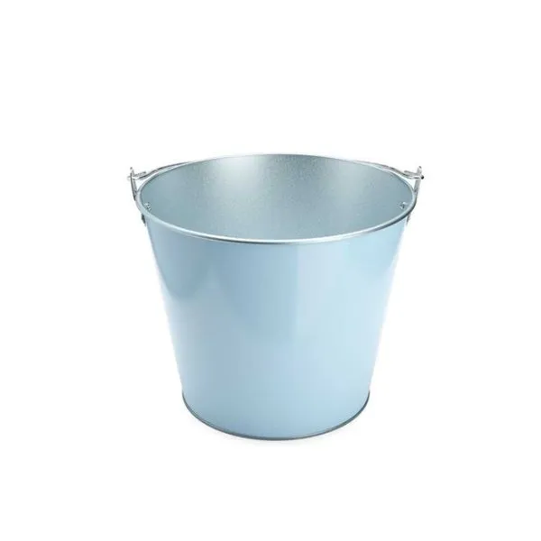 Blå Metall Vinkylare Med Handtag, 5 Liter