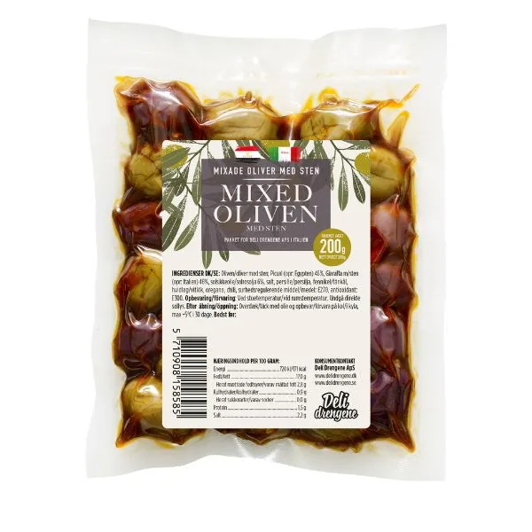Blandade Oliver 200g