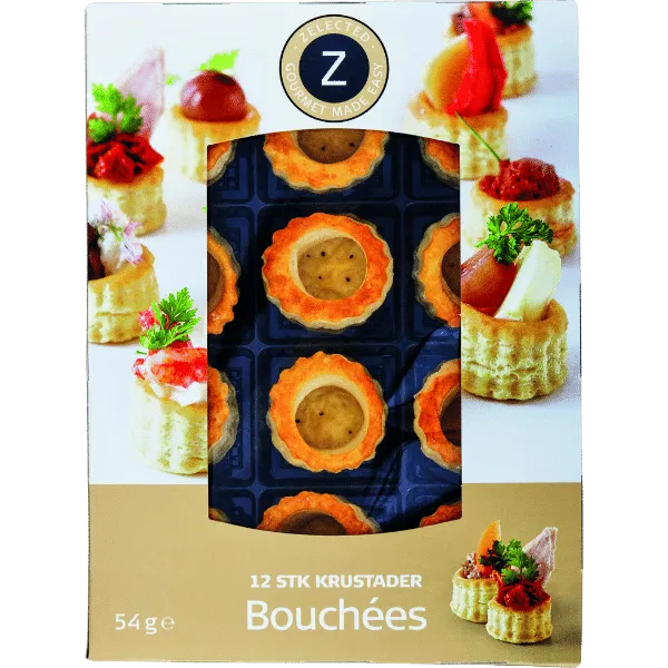 Bouchees 12stk Muggtader Zelected
