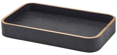 Brick Svart Fanér Trä 23cm